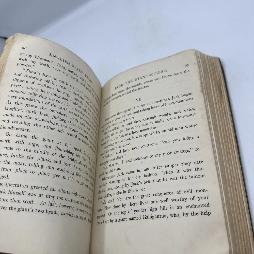 Classic English Fairy Tales Retold & Translated By Flora Annie Steel HC 1918